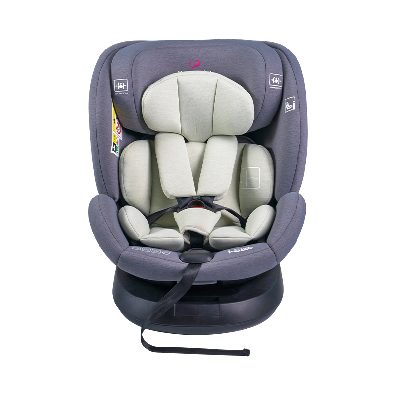 ISOFIX + টপ টিথার 360 রোটেশন রিয়ারওয়ার্ড/ফরওয়ার্ড ফেসিং বেবি কার সিট 40-150 সেমি