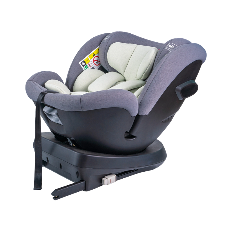 ISOFIX + টপ টিথার 360 রোটেশন রিয়ারওয়ার্ড/ফরওয়ার্ড ফেসিং বেবি কার সিট 40-150 সেমি