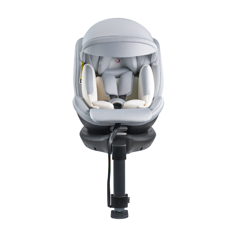 ISO FIX + সাপোর্ট লেগ 360 রোটেশন রিয়ারওয়ার্ড/ফরওয়ার্ড ফেসিং বেবি কার সিট 40-150 সেমি