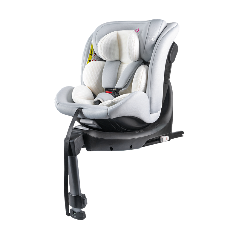 ISOFIX + সাপোর্ট লেগ 360 রোটেশন রিয়ারওয়ার্ড/ফরওয়ার্ড ফেসিং বেবি কার সিট 40-150 সেমি